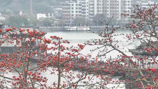 中国广东省潮州市潮州古城广济桥