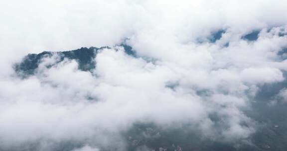 云南贵州拍自然风光大山山上高山云流