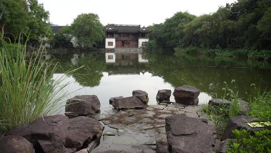 杭州西溪国家湿地公园高宅古建筑