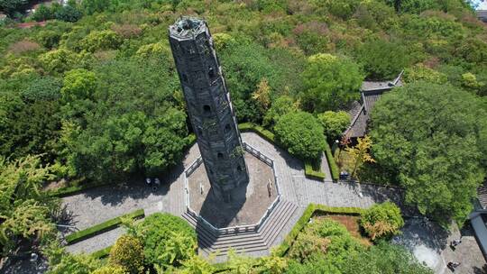 古建筑文化遗址天马山顶宝塔