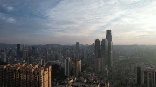 贵阳贵阳城市大景航拍