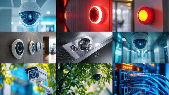 科技守护智能安防未来家园安全无忧高清在线视频素材下载