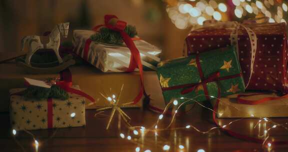 圣诞节，圣诞灯，传统，圣诞装饰