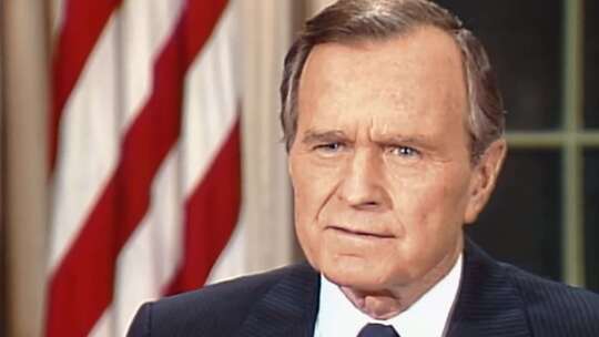 1991年美国总统老布什 沙漠风暴行动