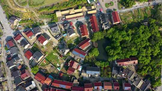 浙江桐庐江南古村落荻浦古村