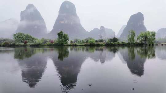 桂林山水倒影 意境山水