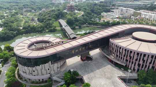 福建莆田城市风光旅游景区航拍