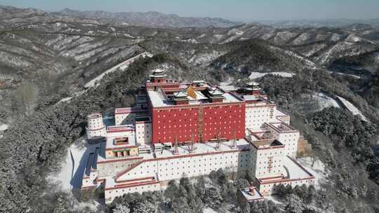 承德小布达拉宫航拍