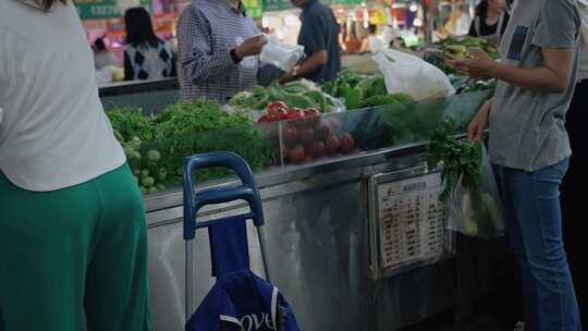 菜市场买菜卖菜蔬菜1598