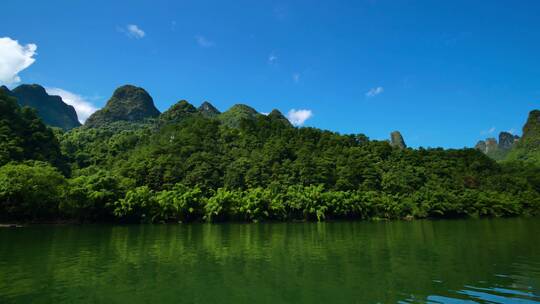 广西美景 桂林山水 漓江风光 漓江漂流