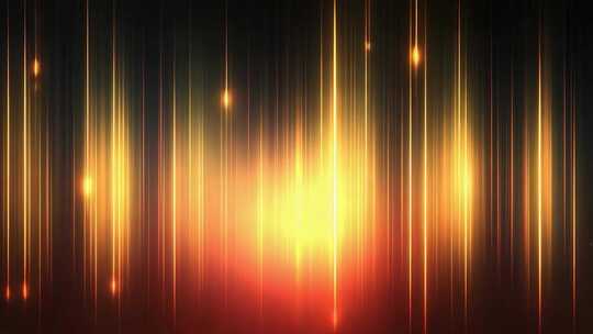 金色光线粒子背景特效