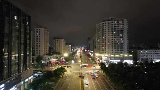 台州夜景航拍