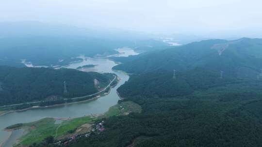 实拍山川