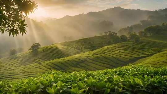 高山云雾茶园绿茶