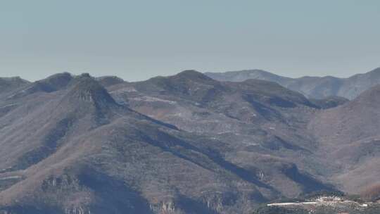 宽甸青山沟连绵山脉航拍