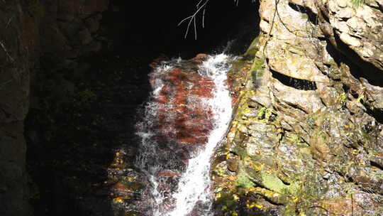 瀑布 水流 山泉水 大自然 泉水