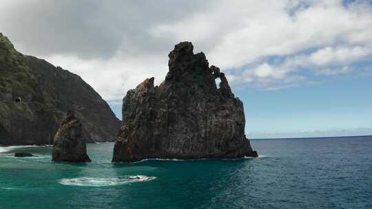 岩石形成，岛屿，侵蚀，海洋