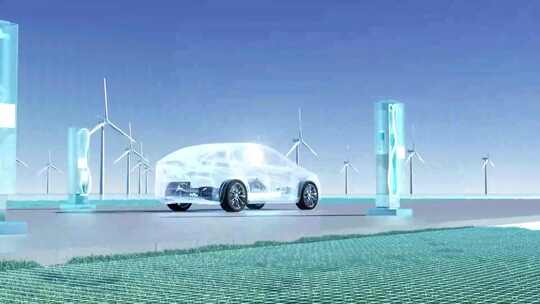 全息氮气新能源发电特斯拉电车智能驾驶