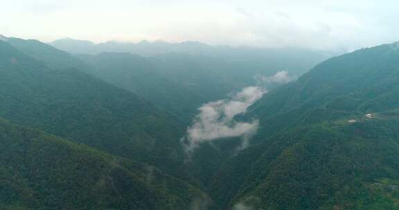 湖北恩施鹤峰景点航拍