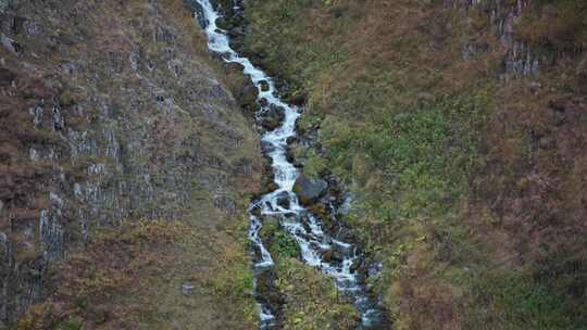 水，溪流，峡谷，岩石