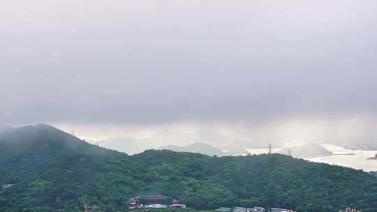 【合集】乌云下雨航拍