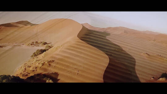 行走在沙漠里进行打斗视频素材模板下载