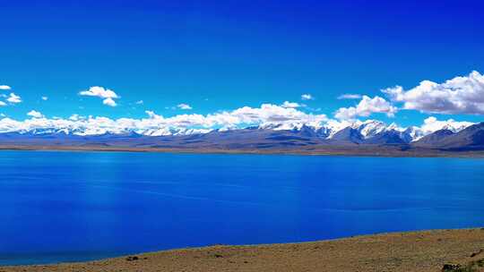 延时 佩枯措 希夏邦马峰 喜马拉雅山 西藏