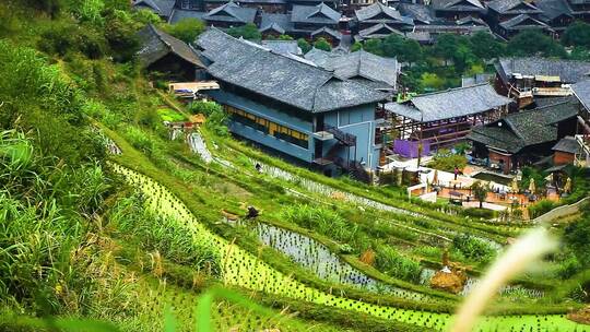 贵州苗族古村落乡村