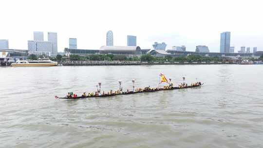 中国广东省广州市珠江端午招景