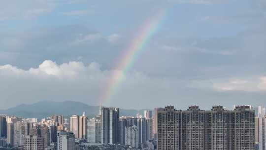 中国广东省广州市城区彩虹