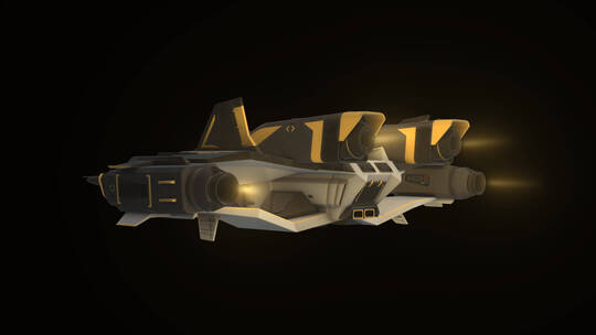 科幻宇宙飞船战斗机战争合成通道 (36)视频素材模板下载