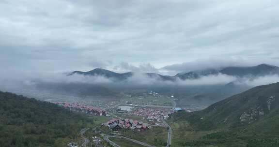 河北张家口海坨山谷旅游度假小镇