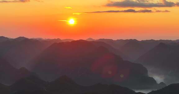 大山日出