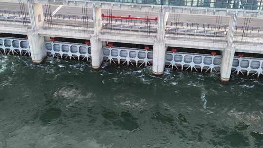 六安市城南淠河水利枢纽工程 天源湖航拍