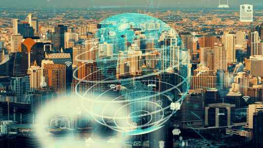 全球连接智慧城市的网络现代化