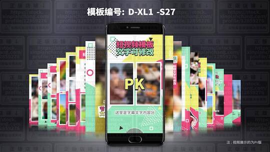 19件套视频包装模板 D-XL1-S27