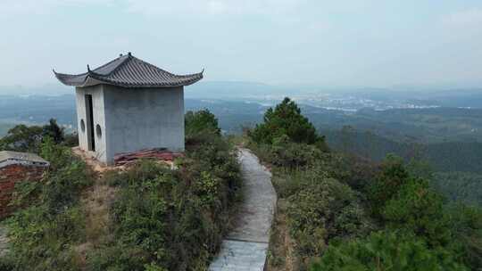 衡东风景枫仙岭景区航拍