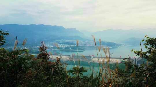 宜昌三峡人家三峡大坝航拍