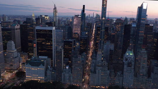 纽约都市航拍视频素材模板下载