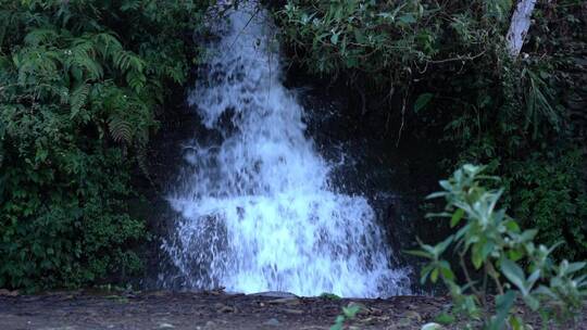 溪流小瀑布慢动作