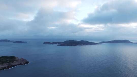 4K航拍海岛自然风光视频素材模板下载