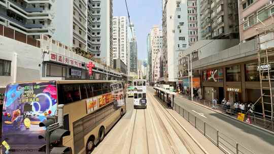 香港街道人文视频