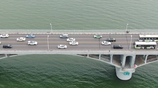 航拍城市交通大道高架桥立交桥视频素材模板下载
