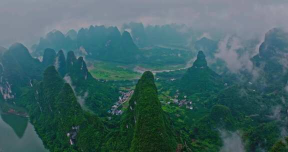 桂林漓江山水风光