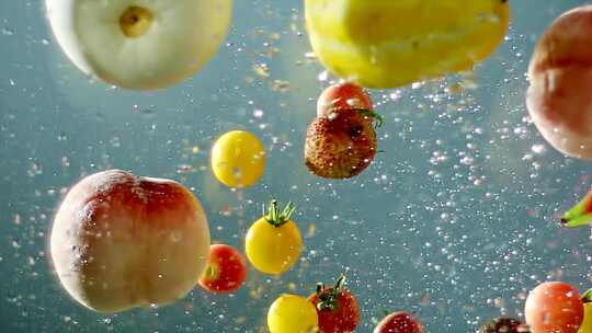 各种新鲜水果组合