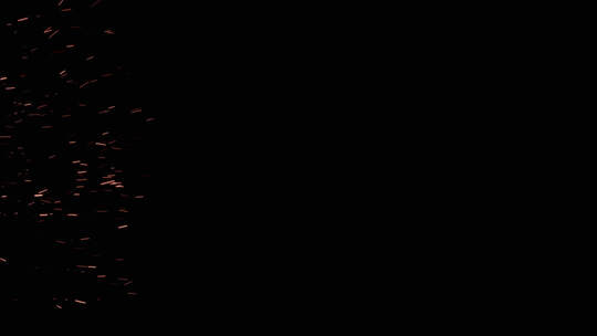 黑色背景粒子特效