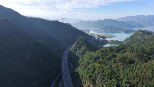 高速公路风景视频