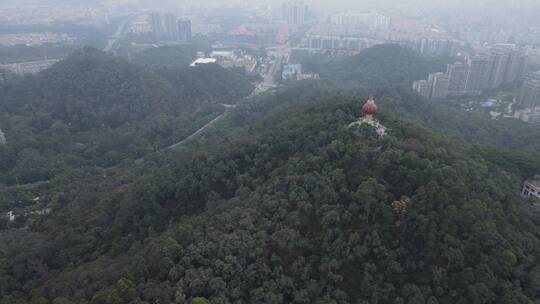 东莞黄旗山航拍