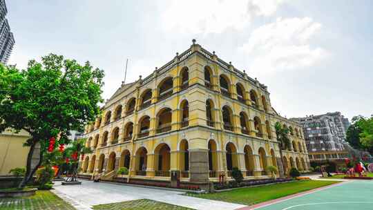 广州_孙中山大元帅府_党建基地_地面延时007