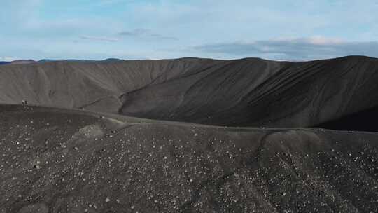 火山，火山口，冰岛，火山口